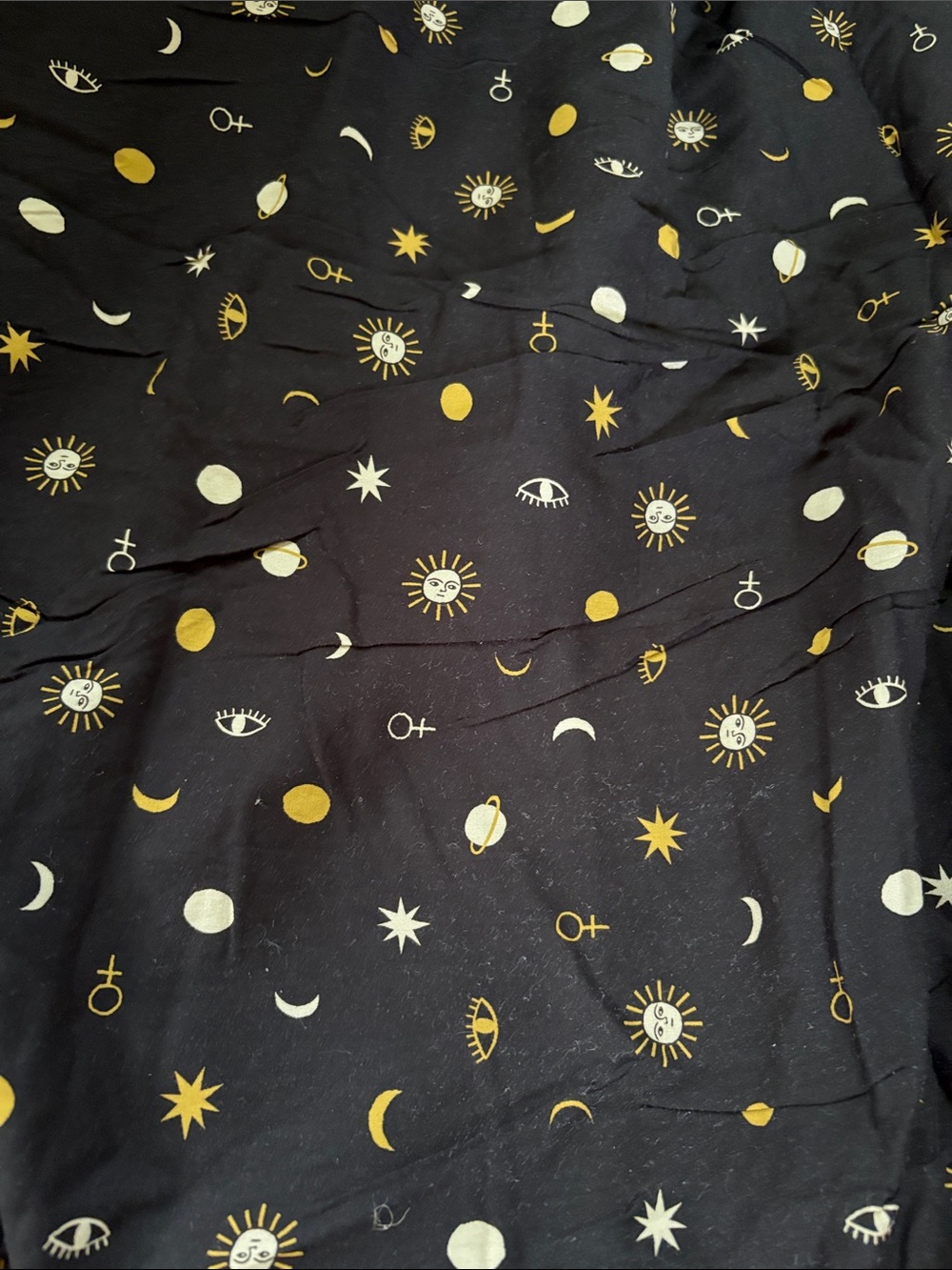 3 yards celestial Figo rayon